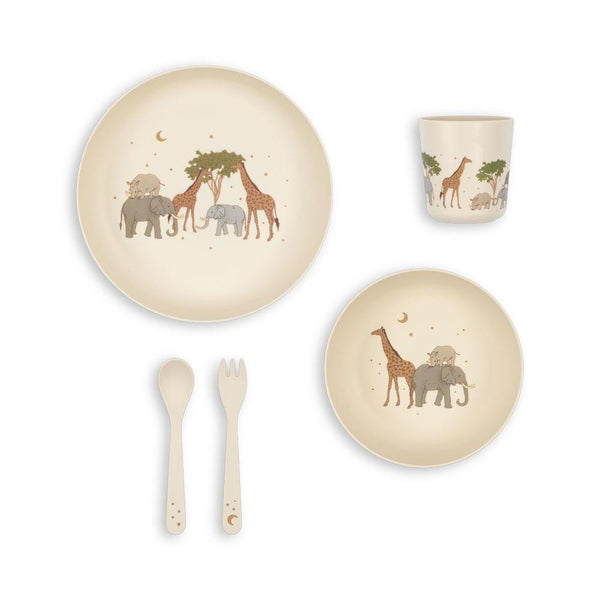 Safari Print Tableware Dinner Set