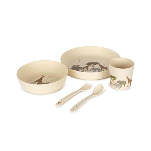 Safari Print Tableware Dinner Set