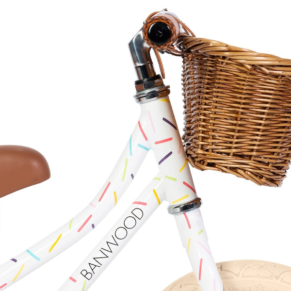 Banwood X Marest First Go! Balance Bike (White Sprinkle)