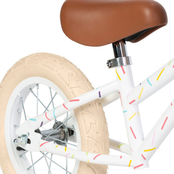 Banwood X Marest First Go! Balance Bike (White Sprinkle)
