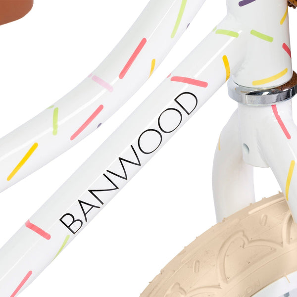 Banwood X Marest First Go! Balance Bike (White Sprinkle)