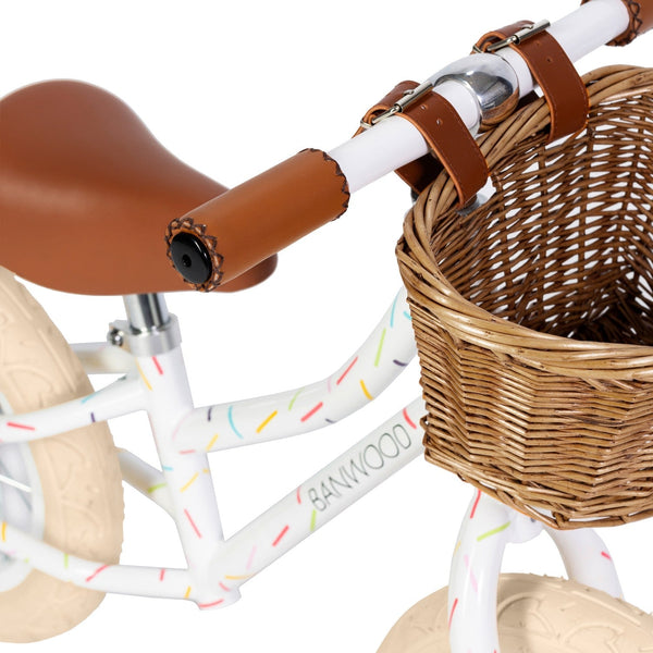Banwood X Marest First Go! Balance Bike (White Sprinkle)