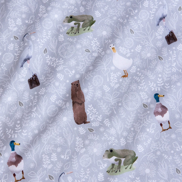 Waterside Reversible Duvet and Pillow Bedding Set