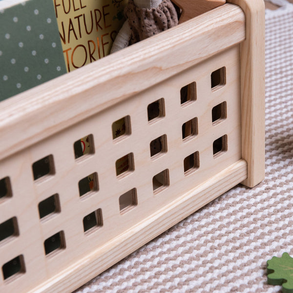 The Midi Caddy Countertop Storage Box (Solid Ash)