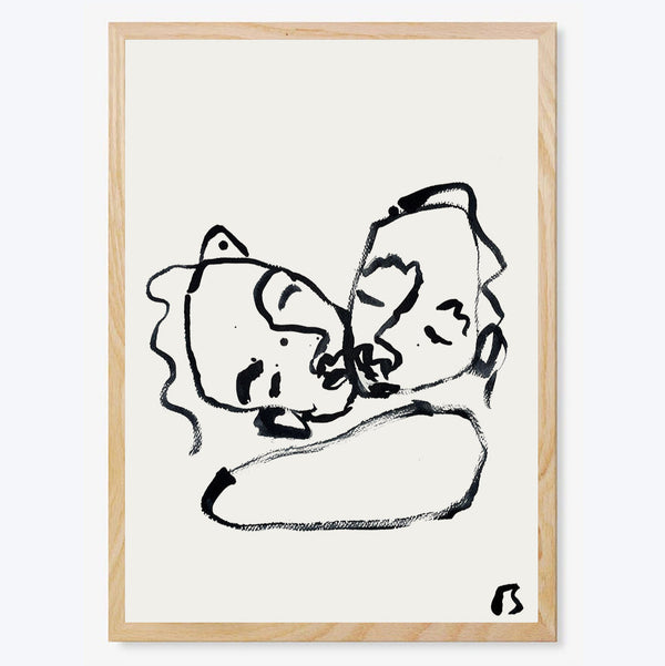 Kisses xxxx Art Print