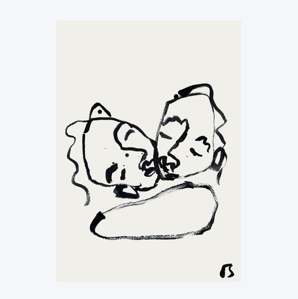 Kisses xxxx Art Print