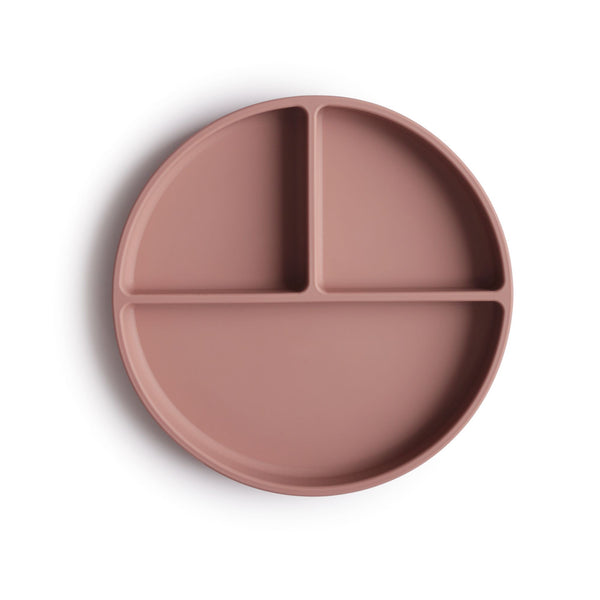 Silicone Suction Partition Plate (Cloudy Mauve)