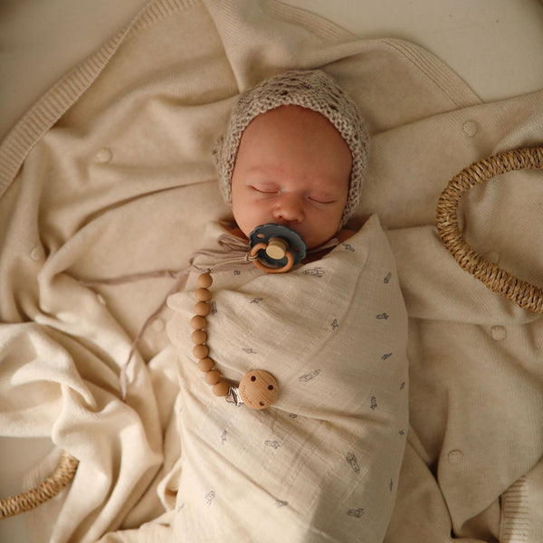 FRIGG Daisy Latex Pacifier Dummy (Willow)