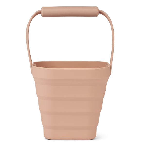 Abelone Foldable Silicone Bucket (Tuscany Rose/Pale Tuscany)