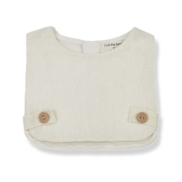 Baba Cotton Baby Vest (Ecru)
