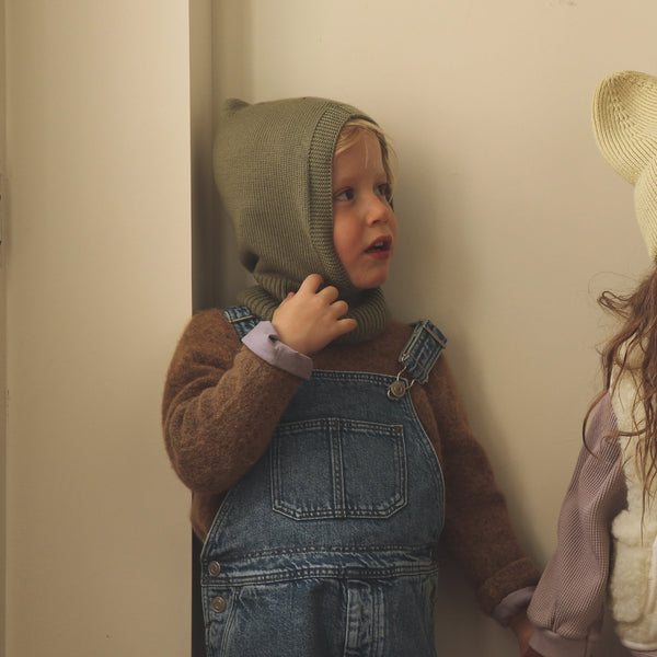 Eddy Merino Wool Balaclava (Artichoke)