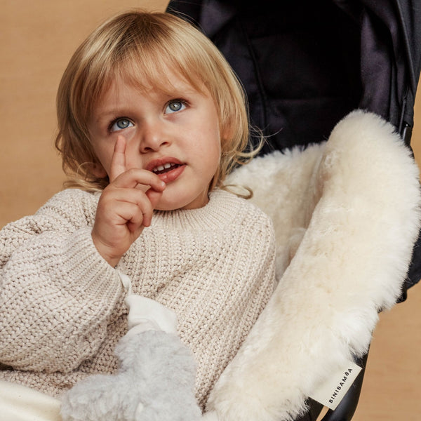 Sheepskin Snuggler (Milk)