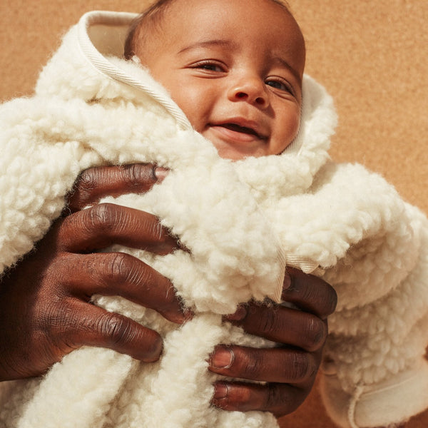 Merino Wool Snuggle Suit (Milk)