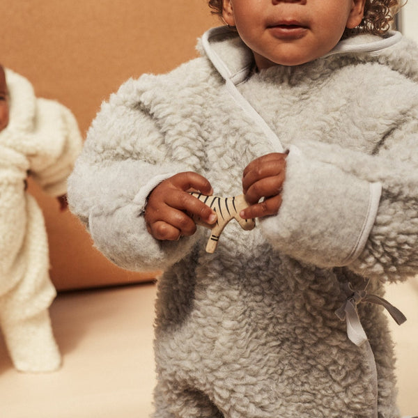 Merino Wool Snuggle Suit (Cloud)