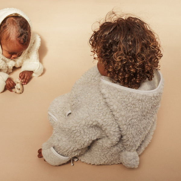 Merino Wool Snuggle Suit (Cloud)