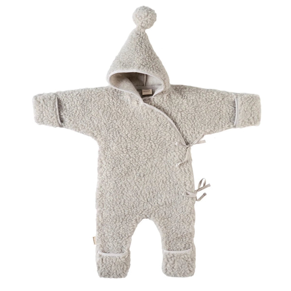 Merino Wool Snuggle Suit (Cloud)