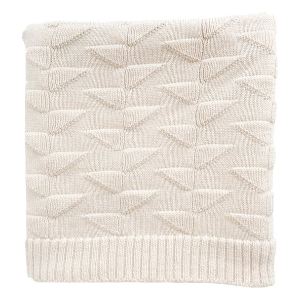 Charlie Merino Wool Blanket (Off White)