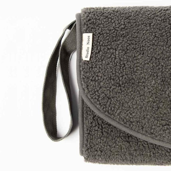 Teddy Easy-fold Changing Mat (Dark Grey)