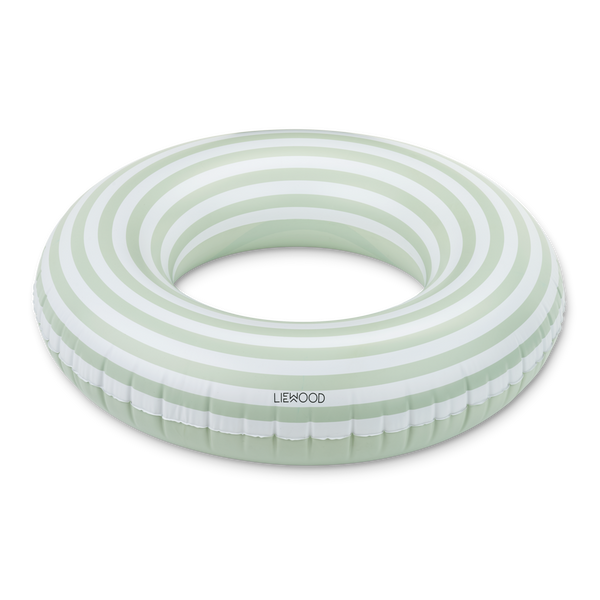 Donna Striped Swim Ring (Dusty Mint/Creme de la Creme)