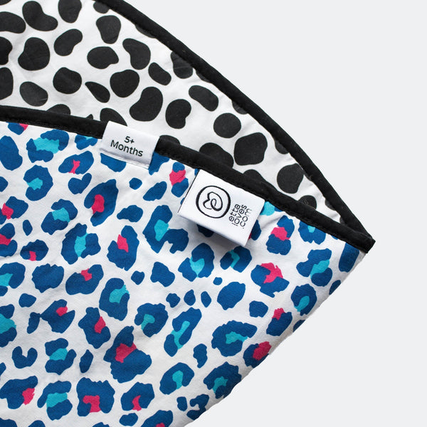 Etta Sensory Animal Print Reversible Playmat (Dalmation /Leopard)