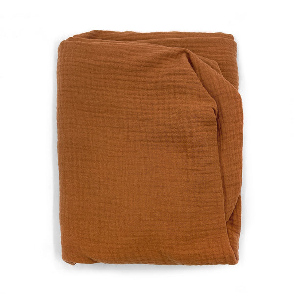 Moses Basket Fitted Sheet (Caramel)
