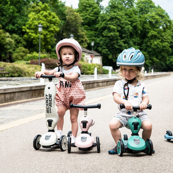 Highway Kick 1 Scooter and Pushbike All-in-One (Ash)