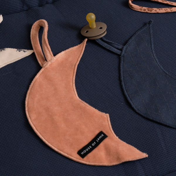 Moon Pacifier Comforter (Terracotta Velvet)