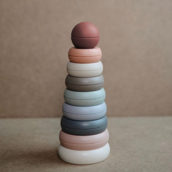 Mushie Tonal Stacking Rings (Original)