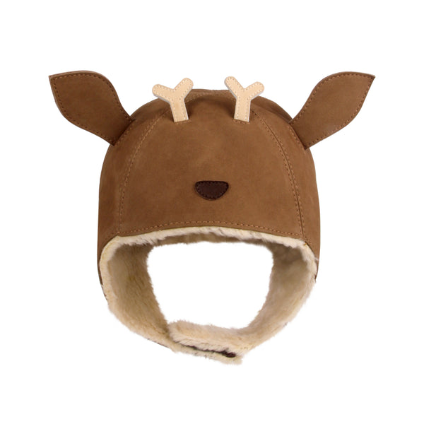 Kapi Nubuck Leather Deer Hat