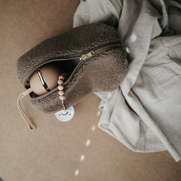 Silicone Pacifier Case (Stone)