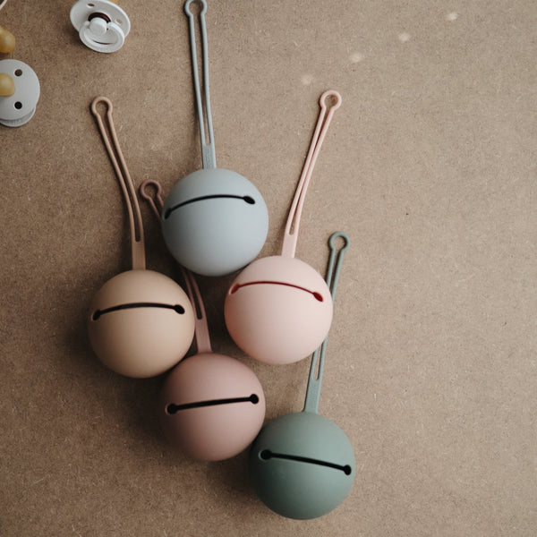 Silicone Pacifier Case (Stone)