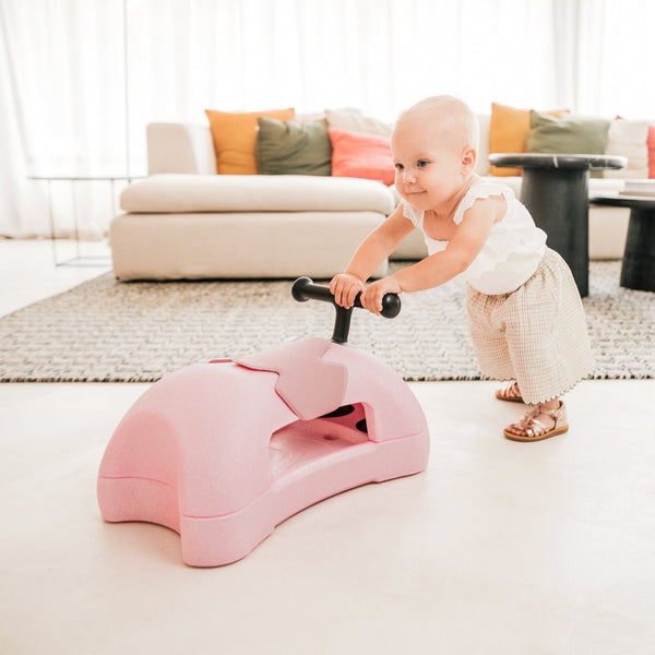 My First 3-in-1 Ride On Walker (Rose)-PRE ORDER 2 WEEKS