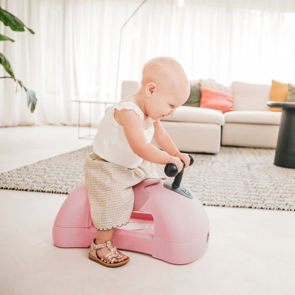 My First 3-in-1 Ride On Walker (Rose)-PRE ORDER 2 WEEKS