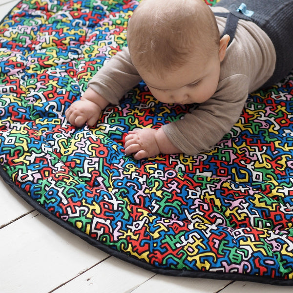 Etta Loves x Keith Haring Sensory Reversible Playmat