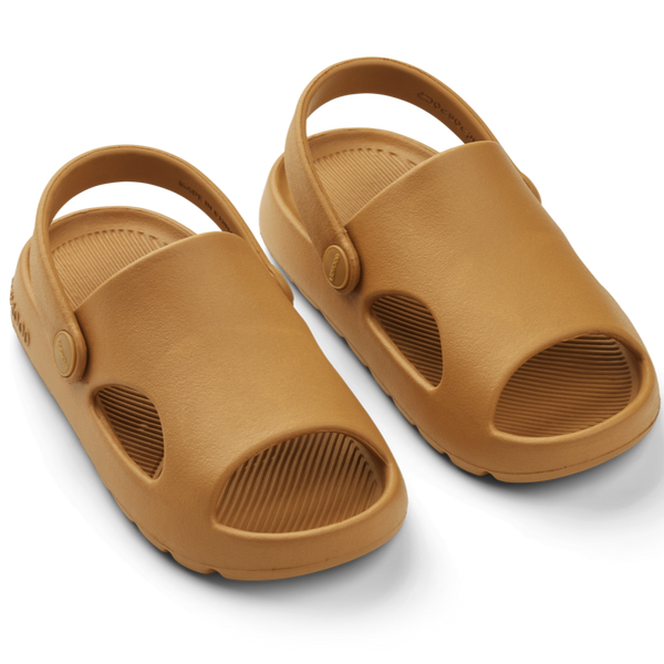 Morris Waterproof Sling-Back Sandals (Golden Caramel)
