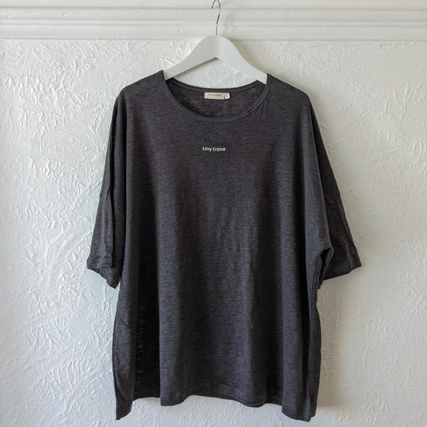 MAMA Opie Relaxed Logo Tee (Charcoal)
