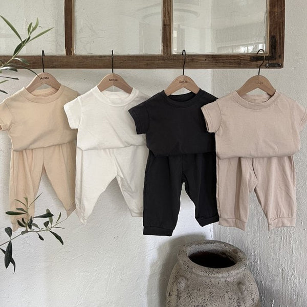Ola Organic Cotton Trackpants (Beige Oat)