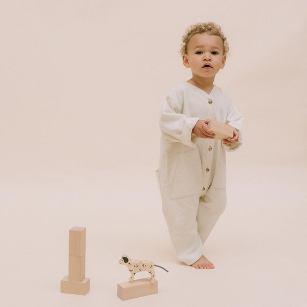 MILKING IT x ANDO Overalls (Oat)