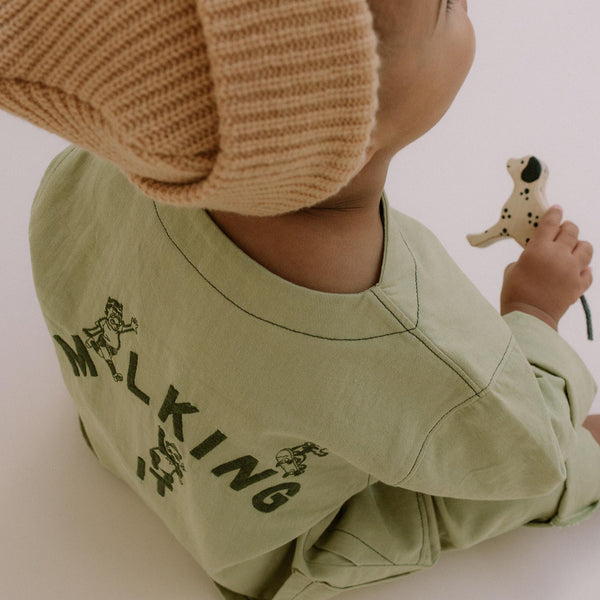 MILKING IT x ANDO Overalls (Sage)