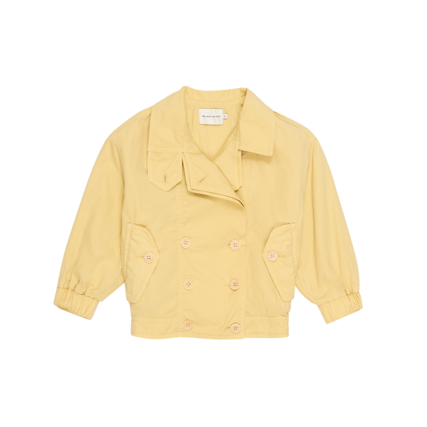 Piero Buttercup Cropped Cotton Jacket
