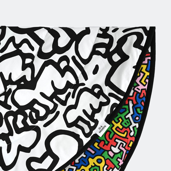 Etta Loves x Keith Haring Sensory Reversible Playmat