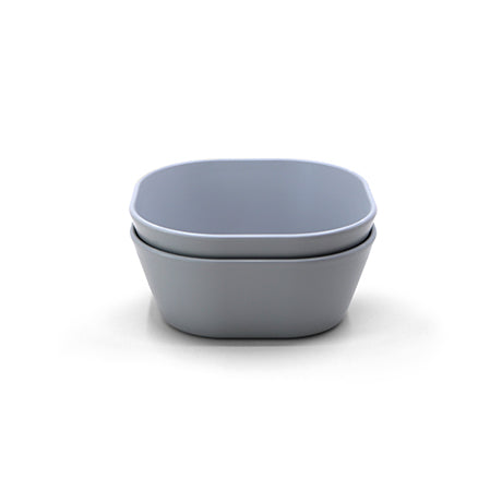 Square Bowls, Set of 2 (Cloud Blue Grey)