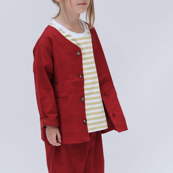 Smaller Explorer Chore Jacket (Red)