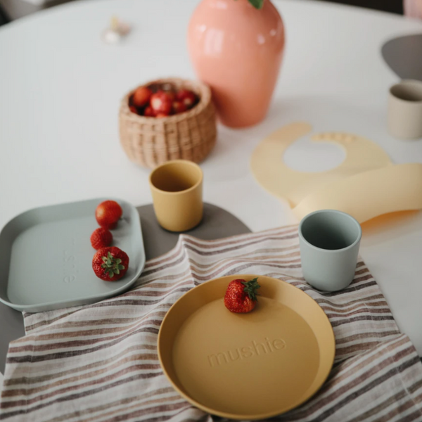 Mushie Cups Set (Cloud Blue Grey)