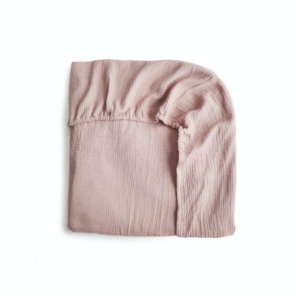 Extra Soft Cotton Small Crib Sheet (Blush)