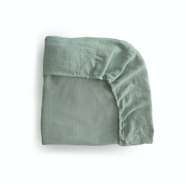 Extra Soft Cotton Small Crib Sheet (Roman Green)