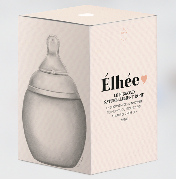 Élhée Innovative Anti Colic Bottle (Khaki)