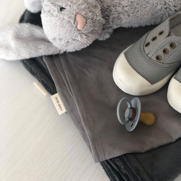 Caro Canvas Pump Shoes with Rubber Sole (Grey)