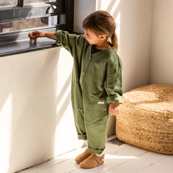 MILKING IT x ANDO Overalls (Forest)