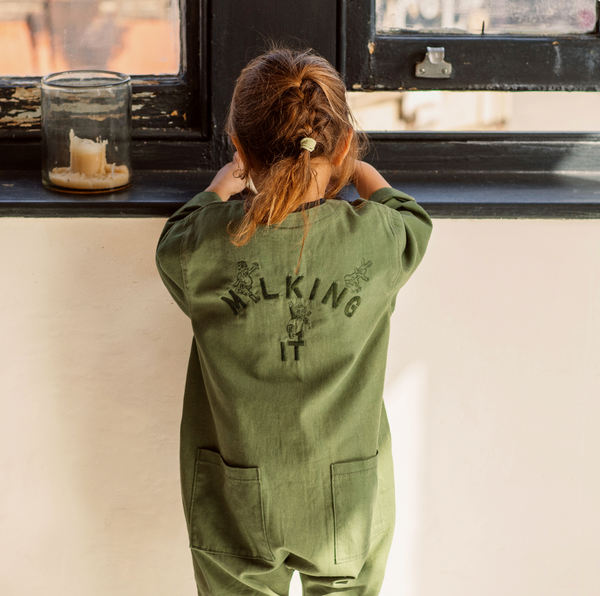 MILKING IT x ANDO Overalls (Forest)